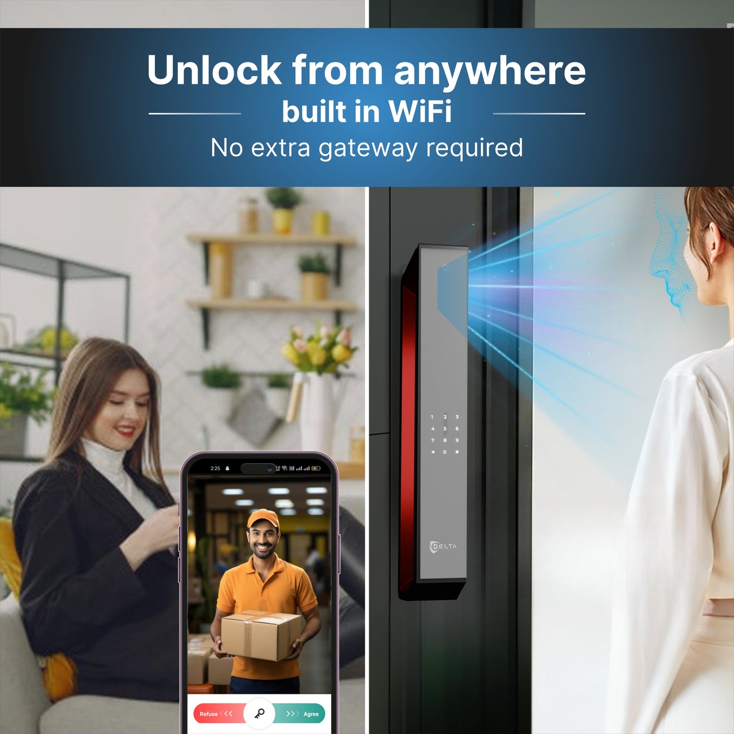 X70+ Pro Smart Door Lock