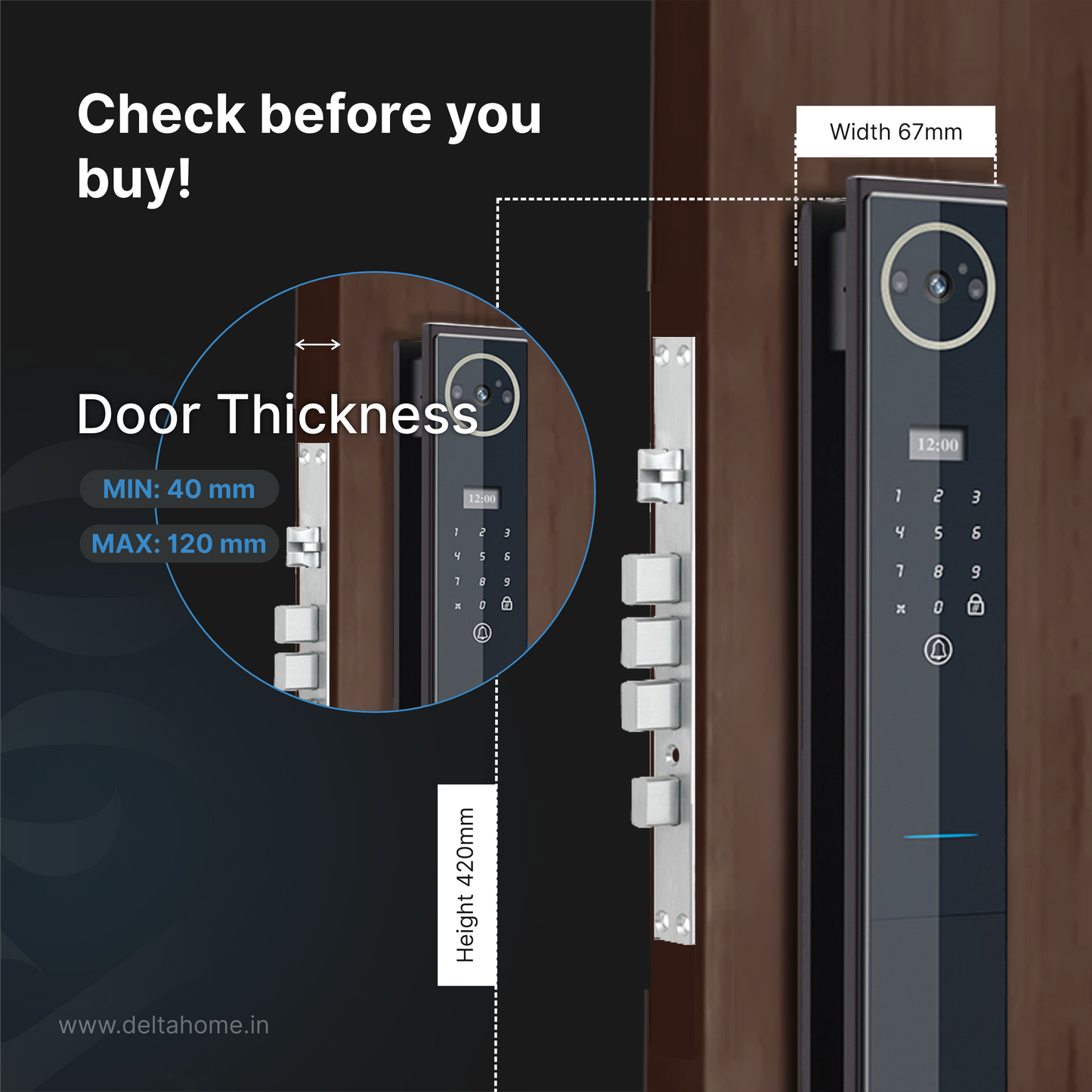 X90 Smart Door Lock