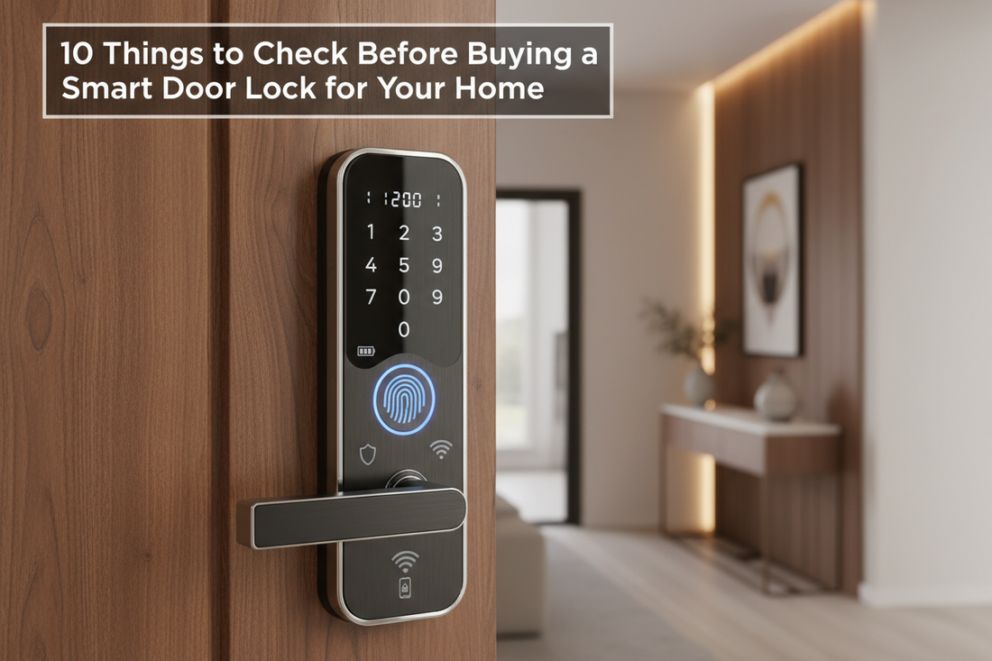 10 Things to Check Before Buying a Smart Door Lock for Your Home