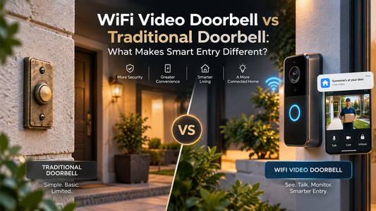 WiFi Video Doorbell vs Traditional Doorbell: What Makes Smart Entry Different?