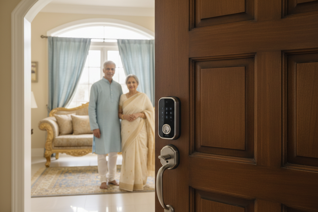 Best Smart Door Locks for Senior Citizens in India – Safety, Convenience & Benefits