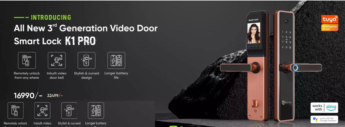 How Smart Door Lock Provides More Ease With More Security | Deltahome