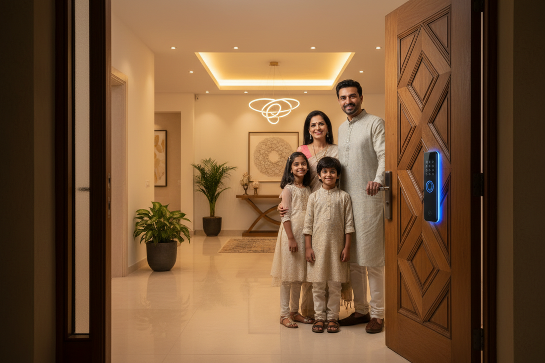How Smart Door Locks Provide Complete Peace of Mind for Modern Indian Families