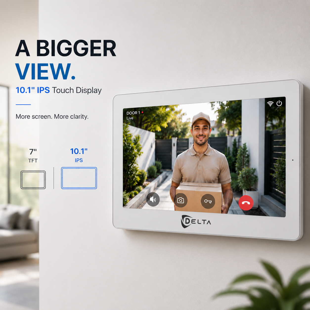VD10+ Video Door Lock Phone with Display