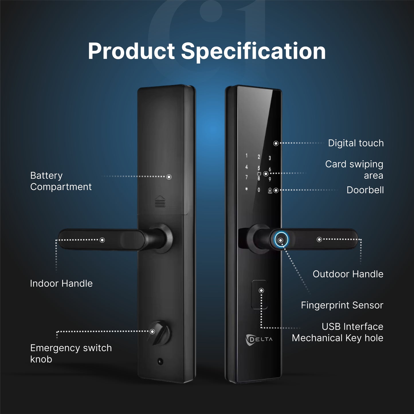 C1 Pro Smart Door Lock