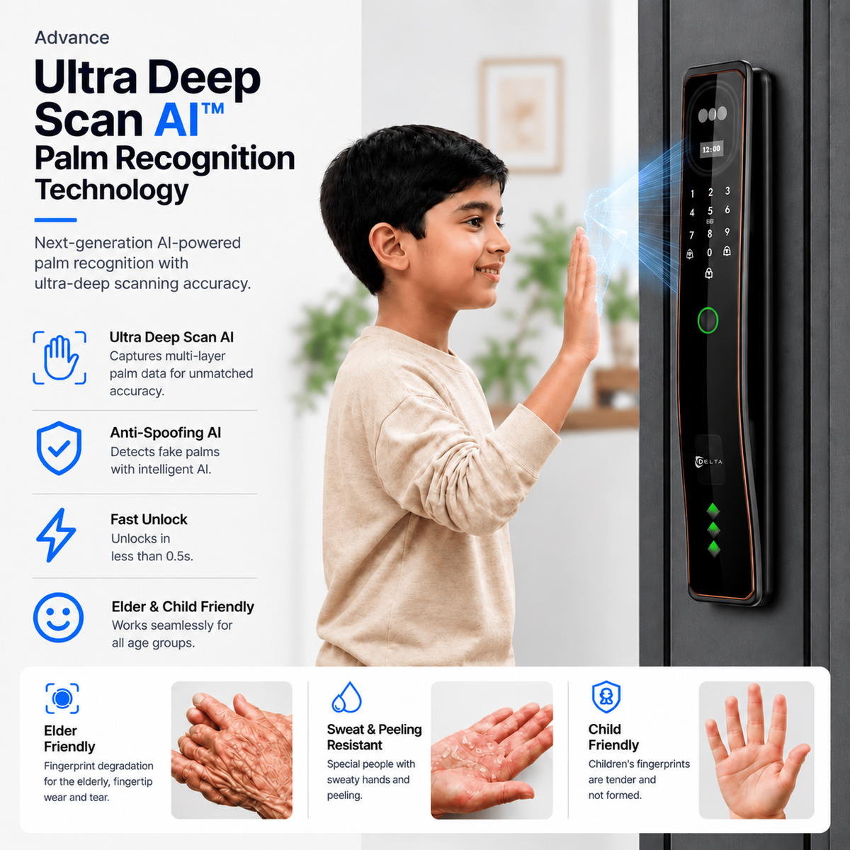 X50 Pro Smart Door Lock