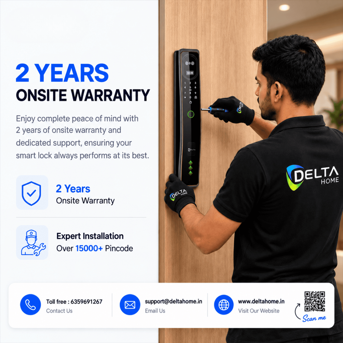 X50 Pro Smart Door Lock
