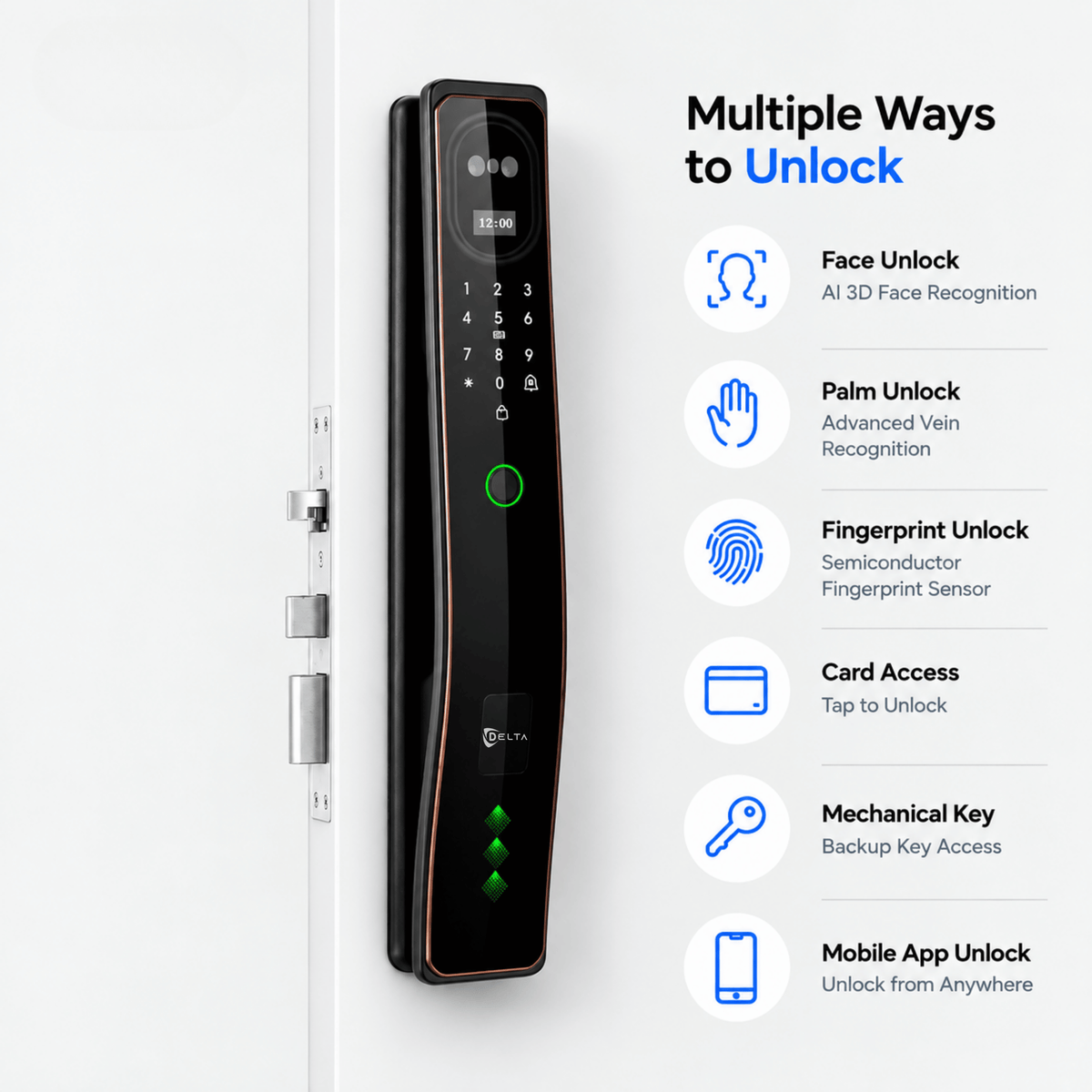 X50 Pro Smart Door Lock