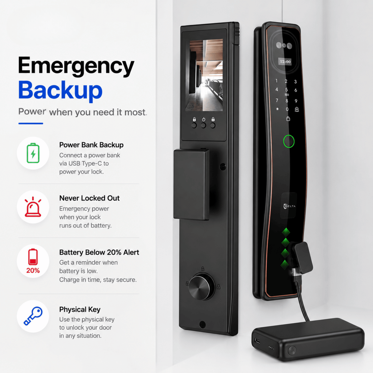 X50 Pro Smart Door Lock