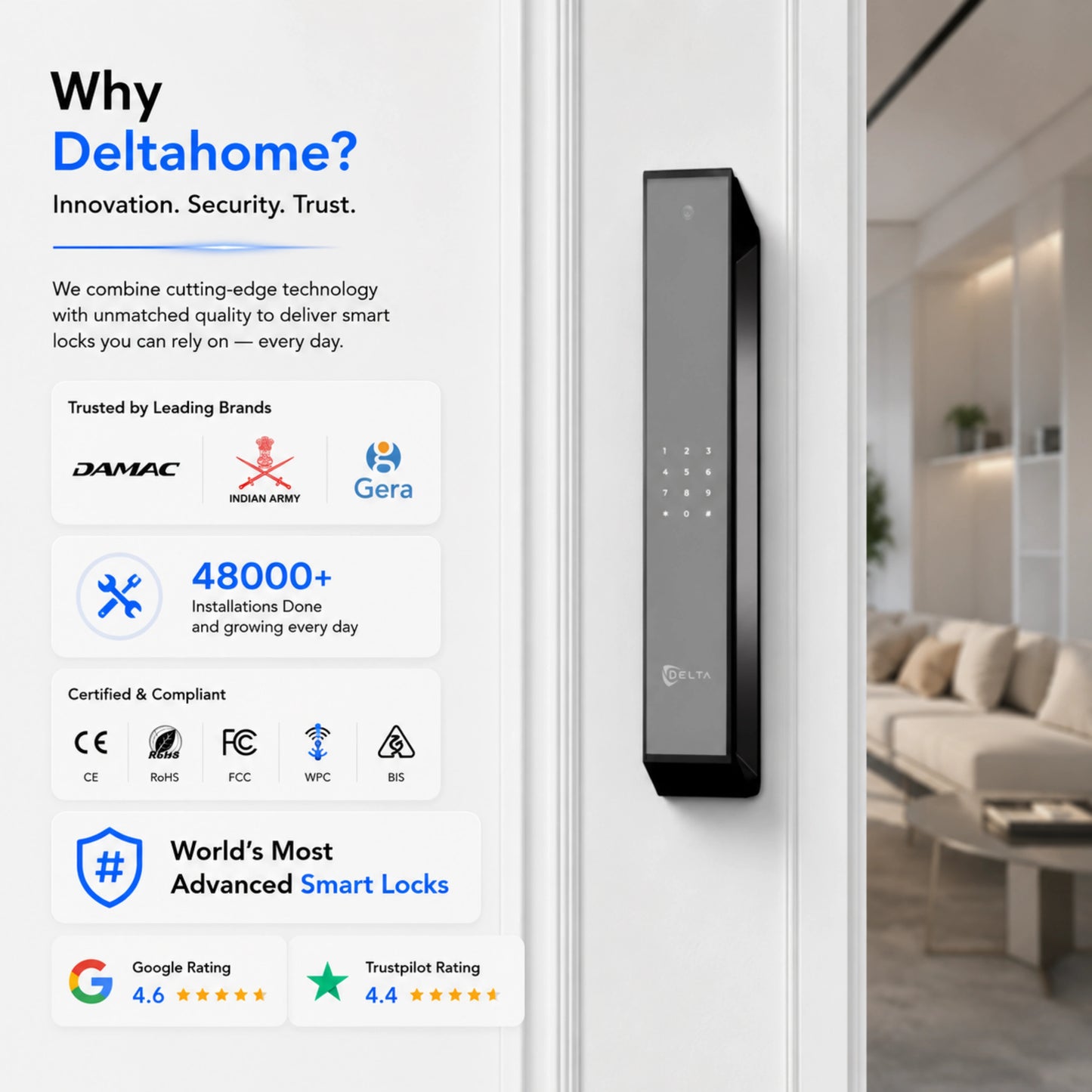 X70+ Pro Smart Door Lock