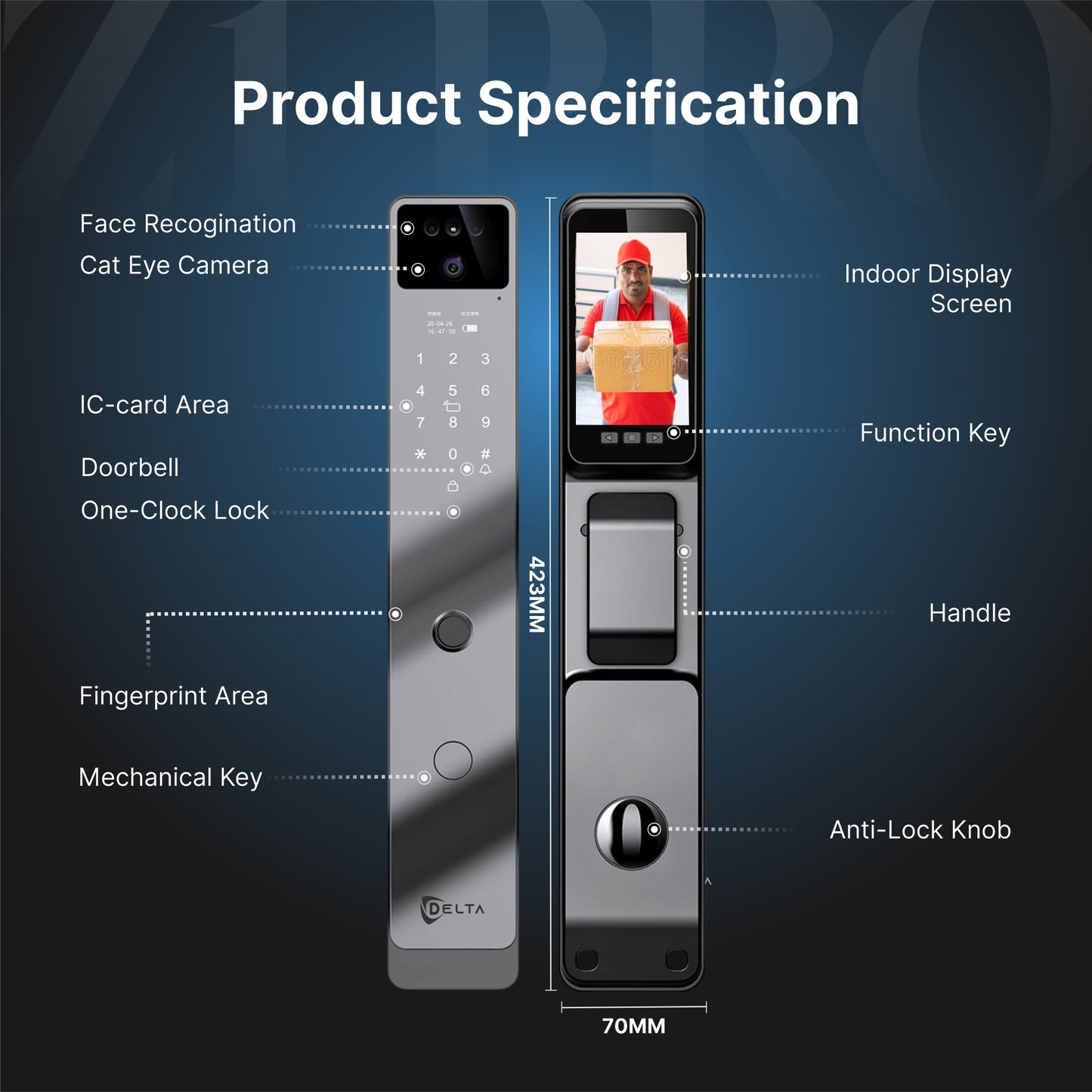 Z1 Pro Smart Door Lock