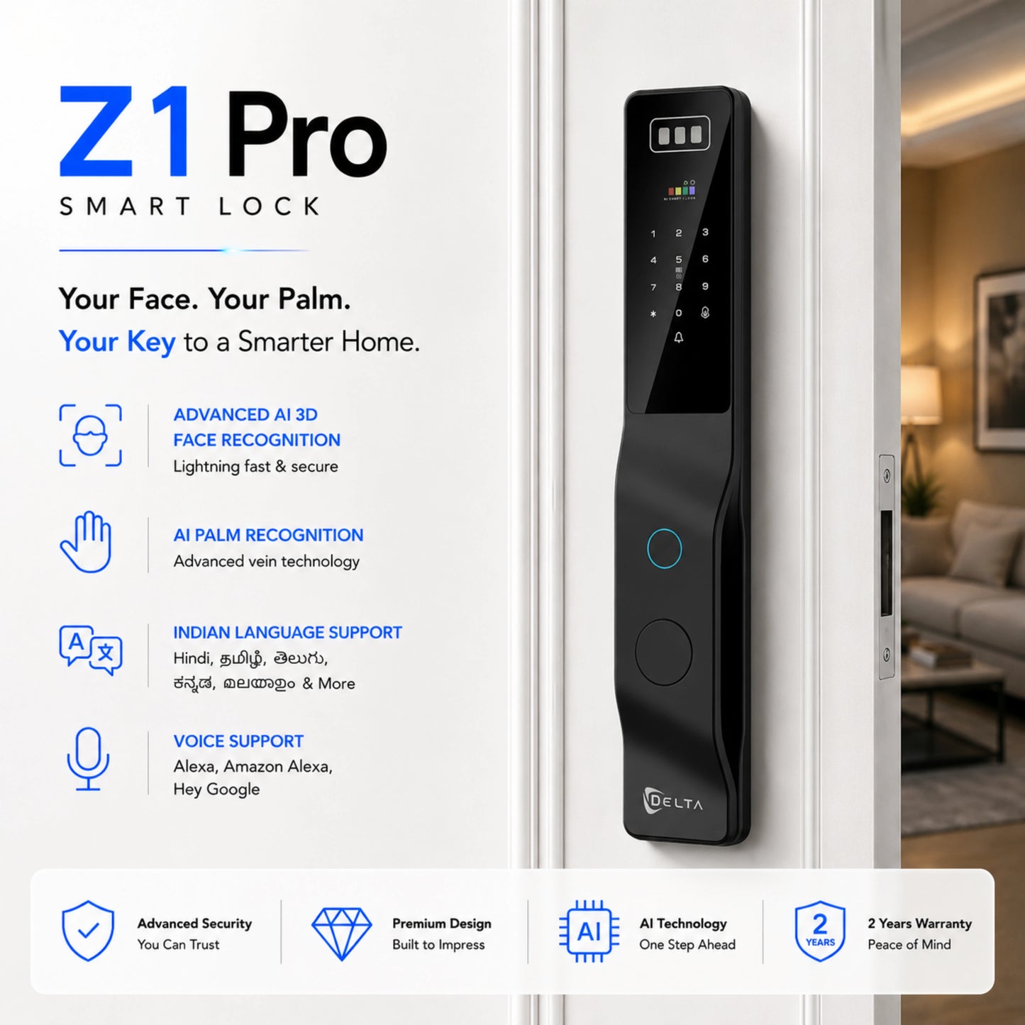 Z1 Pro + Smart Door Lock
