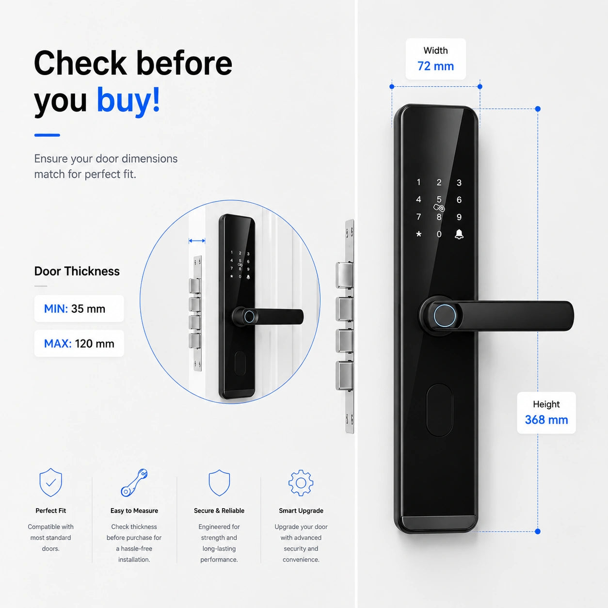 C1 Pro Smart Door Lock