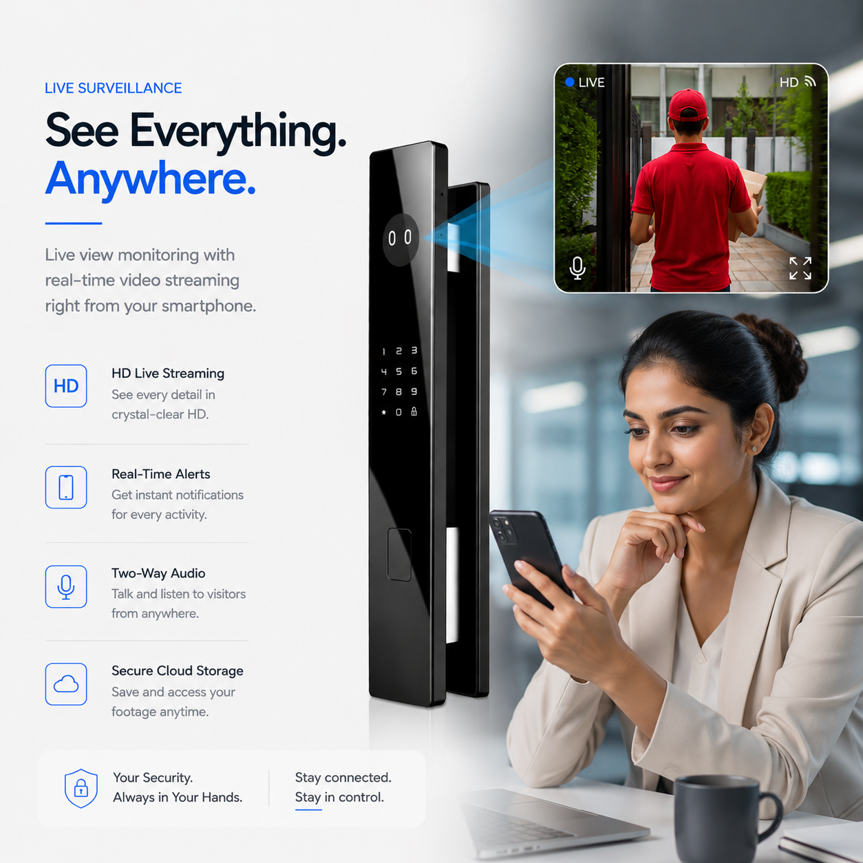 X90 Ultra Ai Smart Lock