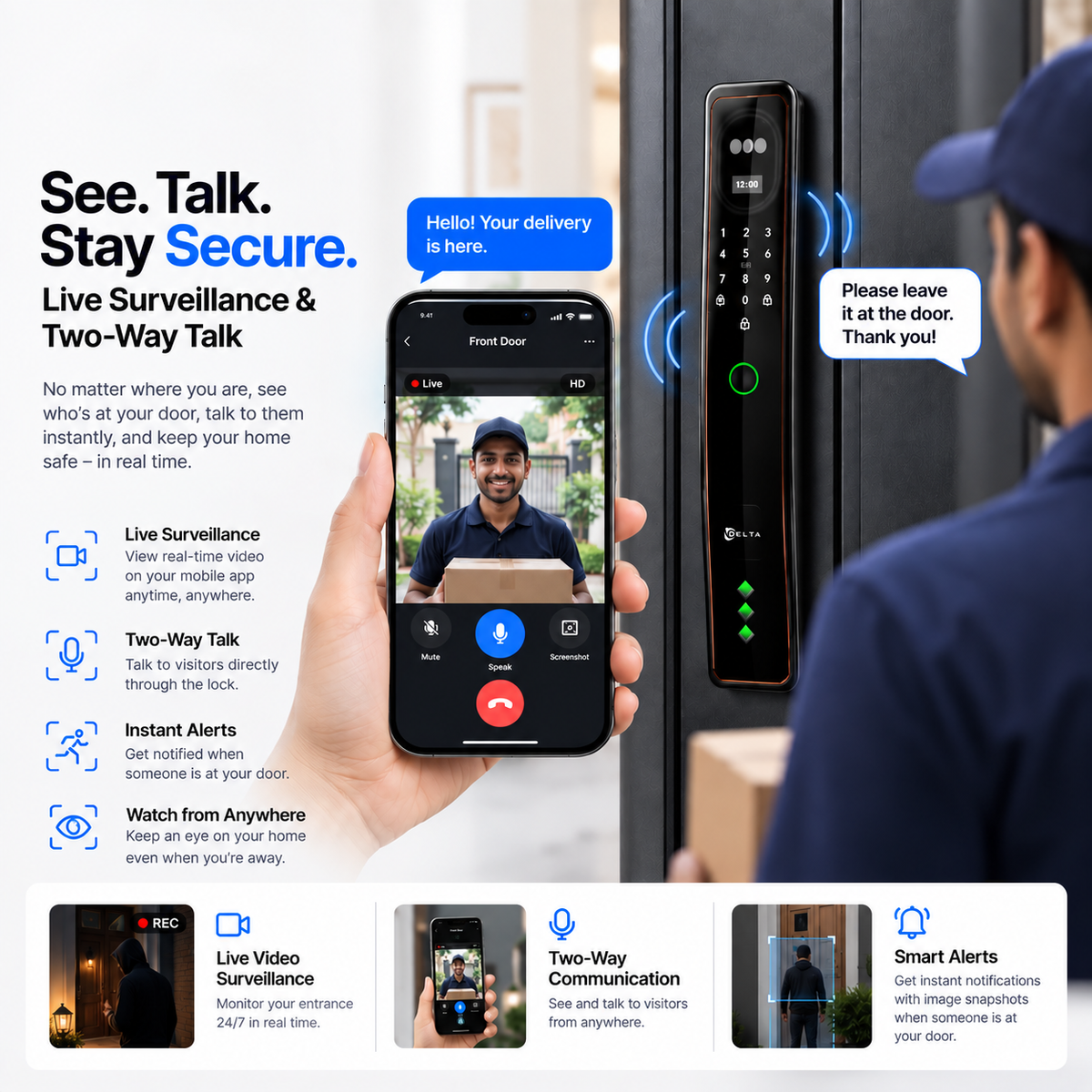 X50 Pro Smart Door Lock