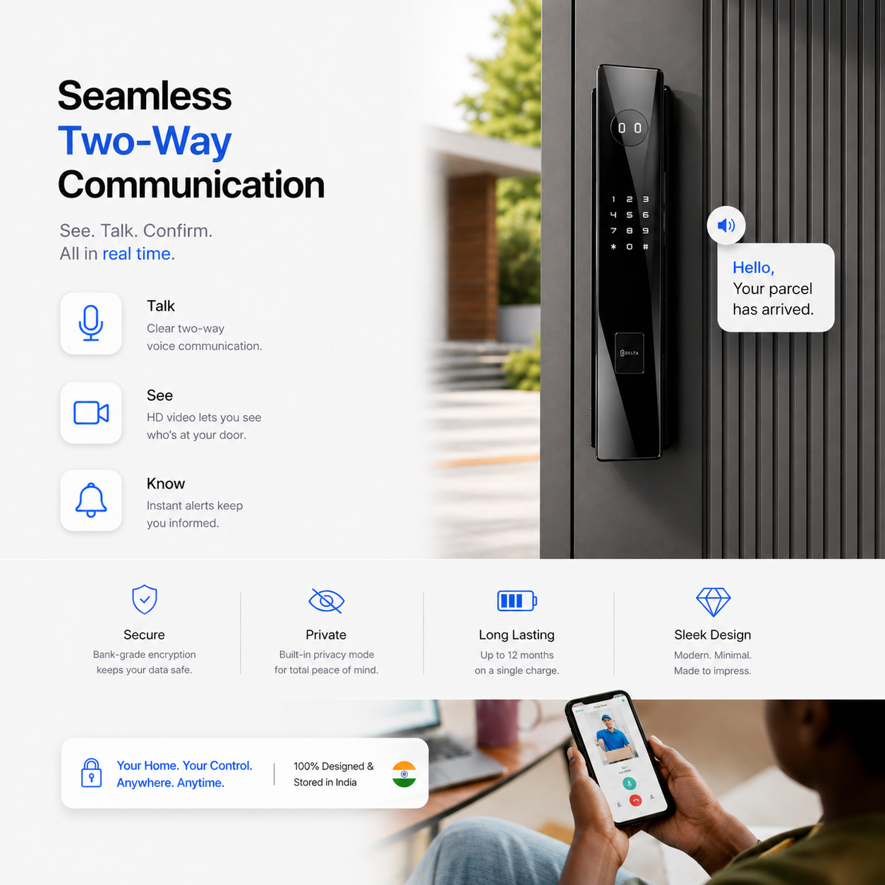 X90 Ultra Ai Smart Lock